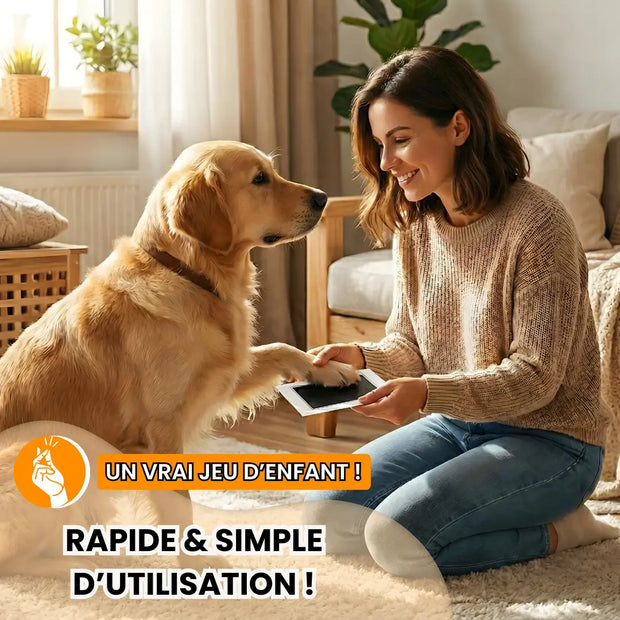 Pawprint'Dog - Kit d'empreinte pour Chiens et Chats