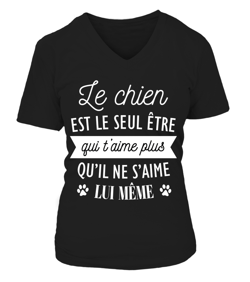 Le chien est le seul être...